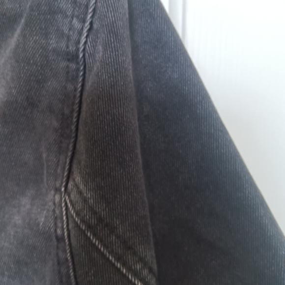 CLEARANCE SALE!! Love Tree Black Distressed Denim Jacket - Picture 12 of 15